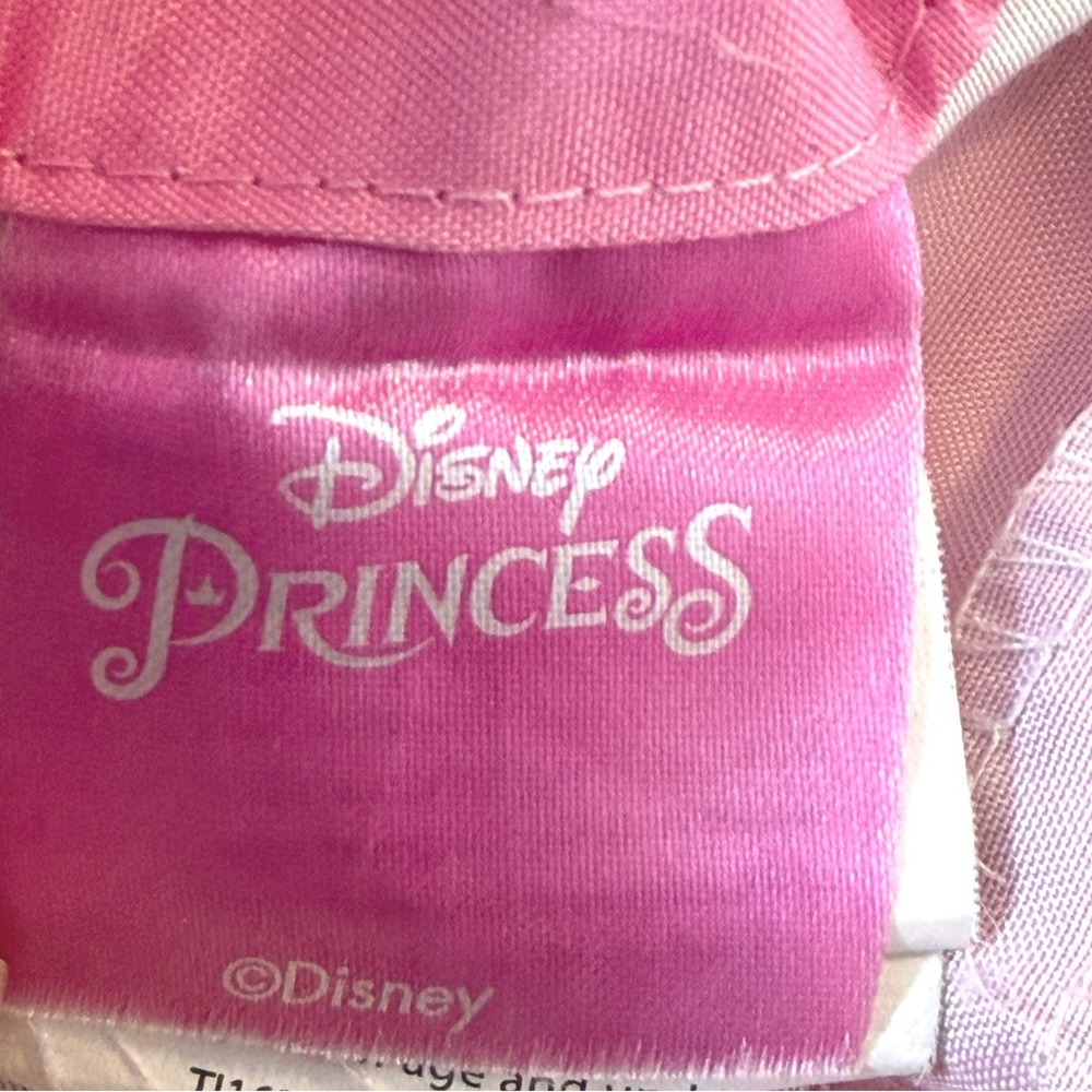 Disney Princess Standard Pillowcase 2Pc Set Belle Rapunzel Cinderella Pink - Picture 2 of 8